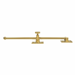 12 Inch Solid Brass Heavy Duty Casement Stay Adjuster (PVD Finish) DELTANA