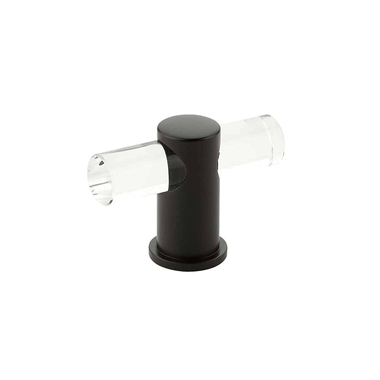 2 Inch Lumiere Acrylic T-Knob (Oil Rubbed Bronze Finish) SCHAUB