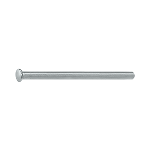 3 1/2 Inch x 3 1/2 Inch Residential Steel Hinge Pin (Brushed Chrome Finish) DELTANA