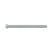 3 1/2 Inch x 3 1/2 Inch Residential Steel Hinge Pin (Brushed Chrome Finish) DELTANA