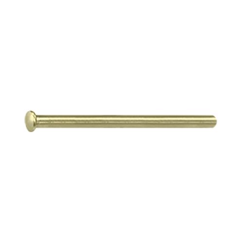 3 1/2 Inch x 3 1/2 Inch Residential Steel Hinge Pin (Polished Brass Finish) DELTANA