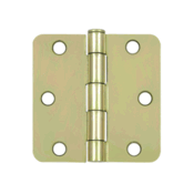 3 Inch x 3 Inch Steel Hinge (Zinc DiChromate Finish) DELTANA