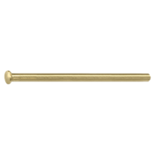 4 Inch x 4 Inch Residential Steel Hinge Pin (Brushed Brass Finish) DELTANA