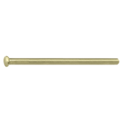 4 Inch x 4 Inch Residential Steel Hinge Pin (Polished Brass Finish) DELTANA