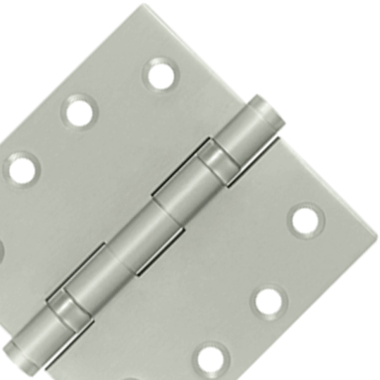 4 Inch x 4 Inch Stainless Steel Hinge (Brushed Finish) DELTANA