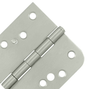 4 Inch x 4 Inch Stainless Steel Hinge (Brushed Finish) DELTANA