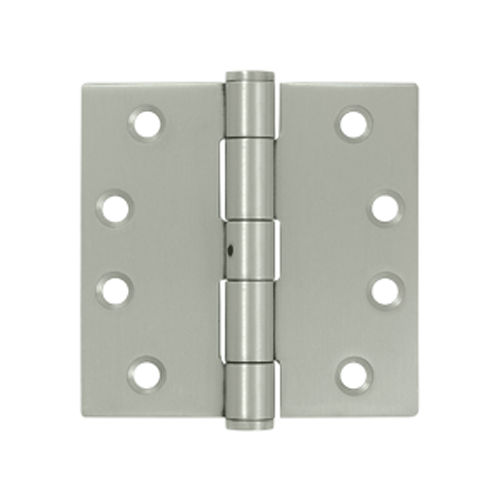 4 Inch x 4 Inch Stainless Steel Hinge (Brushed Finish) DELTANA