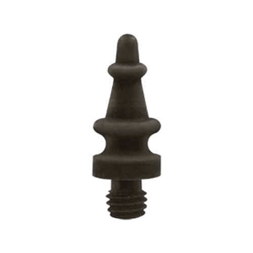 5/8 Inch Solid Brass Steeple Tip Cabinet Finial (Oil Rubbed Bronze Finish) DELTANA