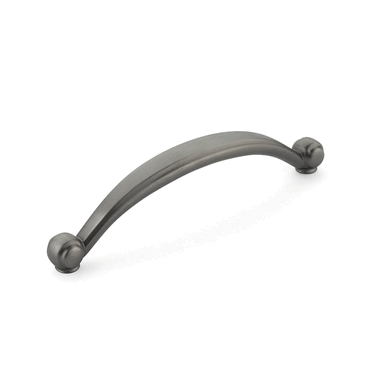 6 1/2 Inch (6 Inch c-c) Cabriole Pull (Antique Nickel Finish) SCHAUB