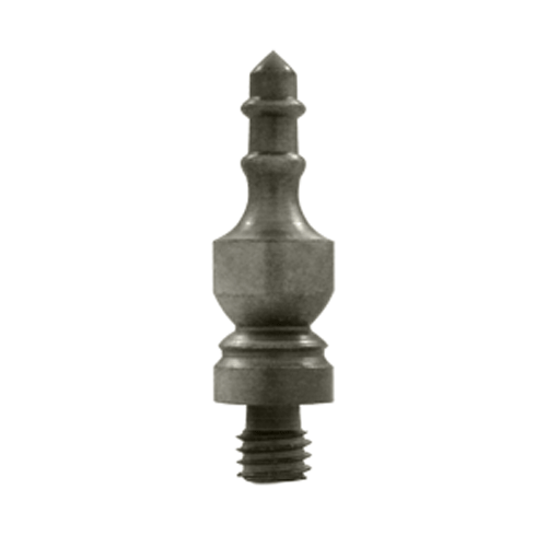 7/8 Inch Solid Brass Urn Tip Cabinet Finial (Antique Nickel Finish) DELTANA