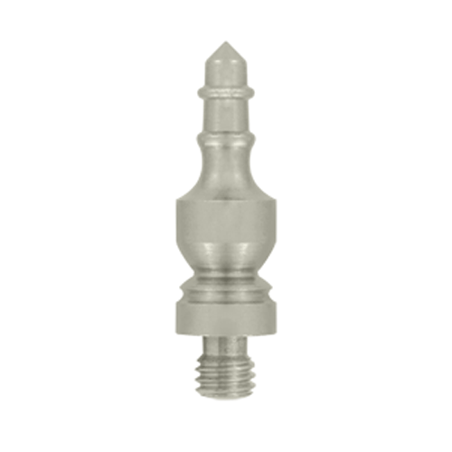 7/8 Inch Solid Brass Urn Tip Cabinet Finial (Brushed Nickel Finish) DELTANA