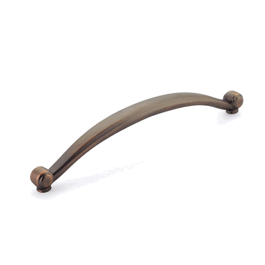 9 1/2 Inch (8 Inch c-c) Cabriole Pull (Empire Bronze Finish) SCHAUB