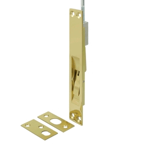 12 Inch Deltana Extension Flush Bolt (Polished Brass Finish) DELTANA