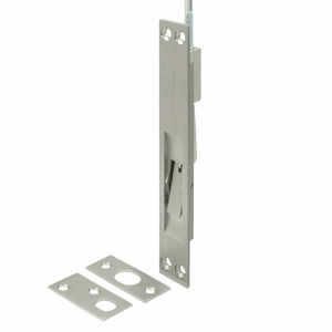 24 Inch Deltana Extension Flush Bolt (Brushed Nickel Finish) DELTANA