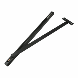 Solid Brass Overhead Door Holder (Flat Black) DELTANA