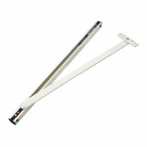 Solid Brass Overhead Door Holder (Prime Coat White) DELTANA