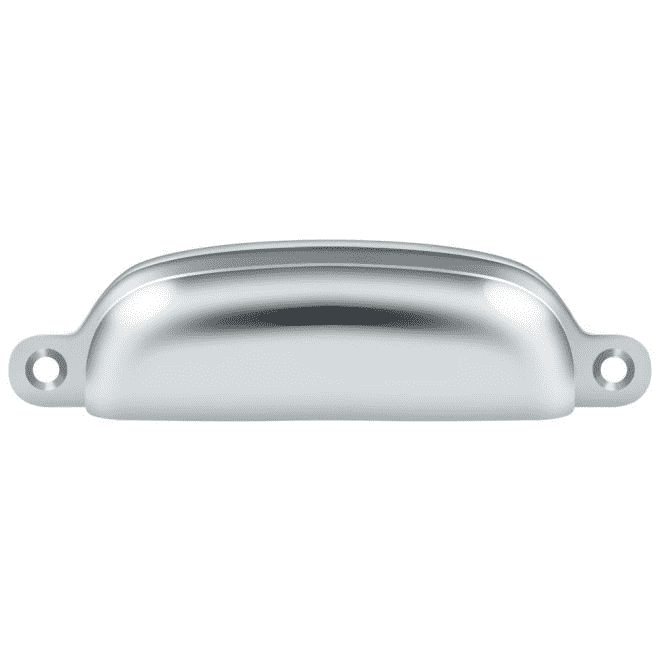 Exposed Shell Cup Pull 4 Inch (Several Finishes Available) DELTANA