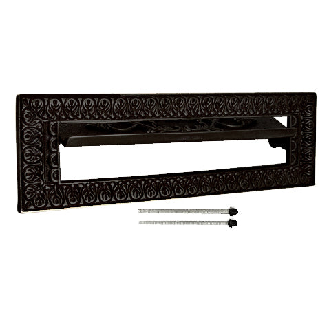 Antique Front Door Mail Slot - Victorian Style (Oil Rubbed Bronze Finish) COPPER MOUNTAIN HARDWARE