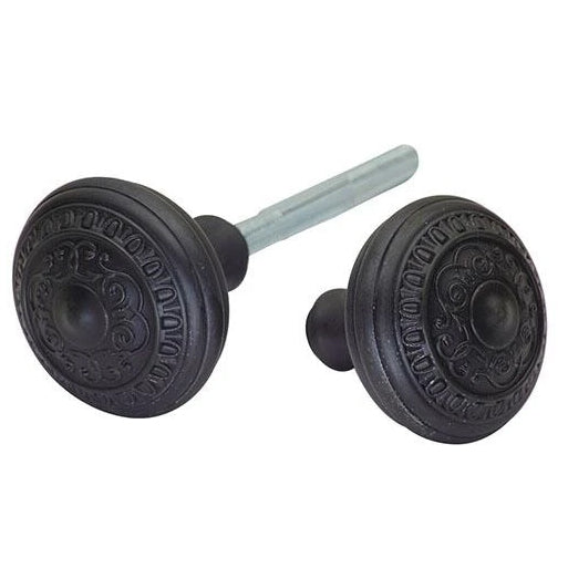 Traditional Egg and Dart Spare Door Knob Set (Oil Rubbed Bronze) COPPER MOUNTAIN HARDWARE