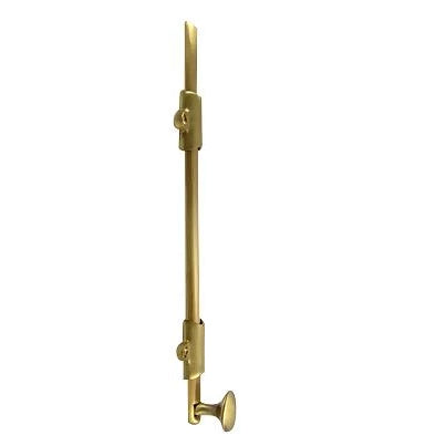 12 Inch Solid Brass Surface Bolt (Antique Brass Finish) EMTEK