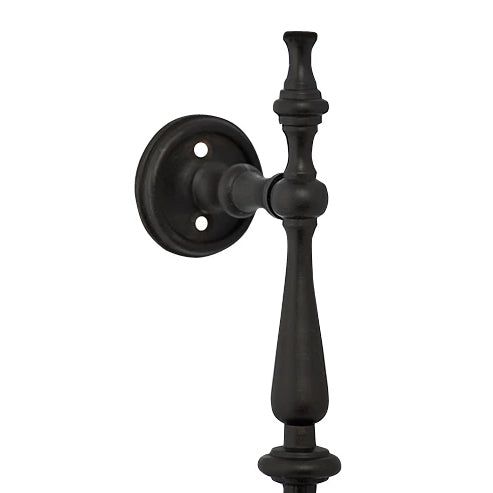 9 1/2 Inch Solid Brass Large Victorian Pull (Oil Rubbed Bronze Finish) COPPER MOUNTAIN HARDWARE