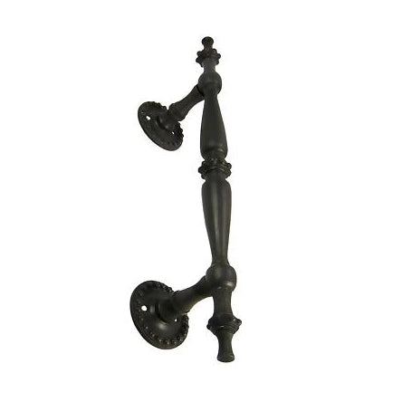 9 3/4 Inch Solid Brass Estate Handle (Black Bronze Finish) COPPER MOUNTAIN HARDWARE
