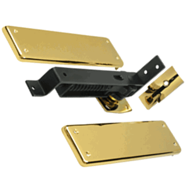 Double Action Solid Brass Spring Hinge (PVD Finish) DELTANA