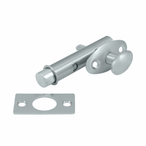 Deltana Mortise Style Single Sided Flush Bolt (Brushed Nickel Finish) DELTANA