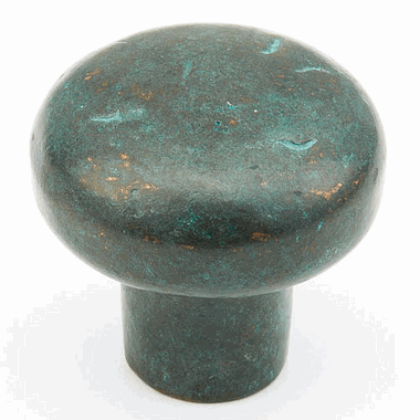 1 3/8 Inch Mountain Round Knob (Verde Impale Finish) SCHAUB