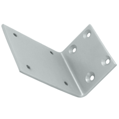 Solid Brass Jamb Bracket (Brushed Chrome Finish) DELTANA