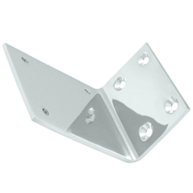 Solid Brass Jamb Bracket (Chrome Finish) DELTANA