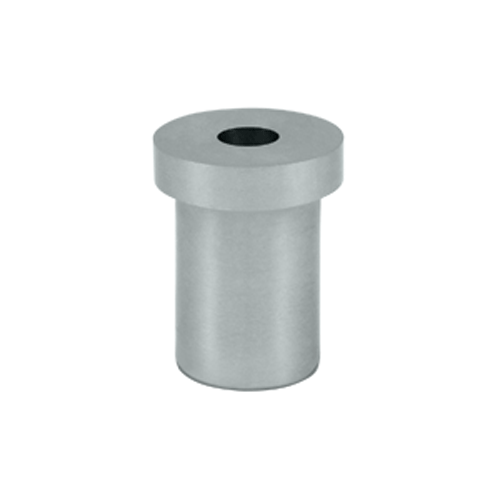 1 1/4 x 3/4 Inch Solid Brass Pivot Base (Brushed Chrome Finish) DELTANA