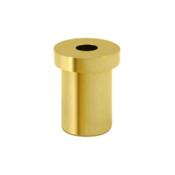 1 1/4 x 3/4 Inch Solid Brass Pivot Base (PVD Finish) DELTANA